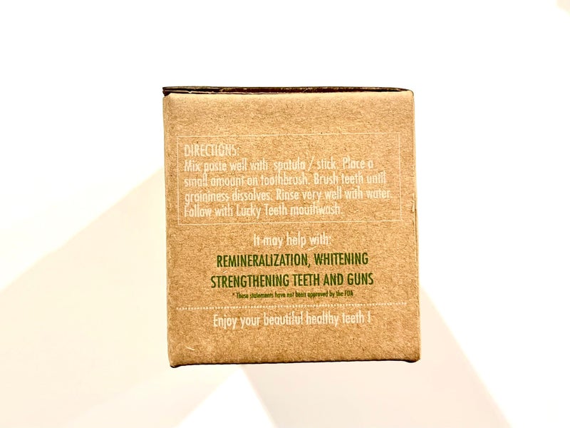 Lucky Teeth Organic Toothpaste-All Natural, Remineralizes and Fortifies Teeth and Gums. (4.5 oz 2 Pack) - Image 3